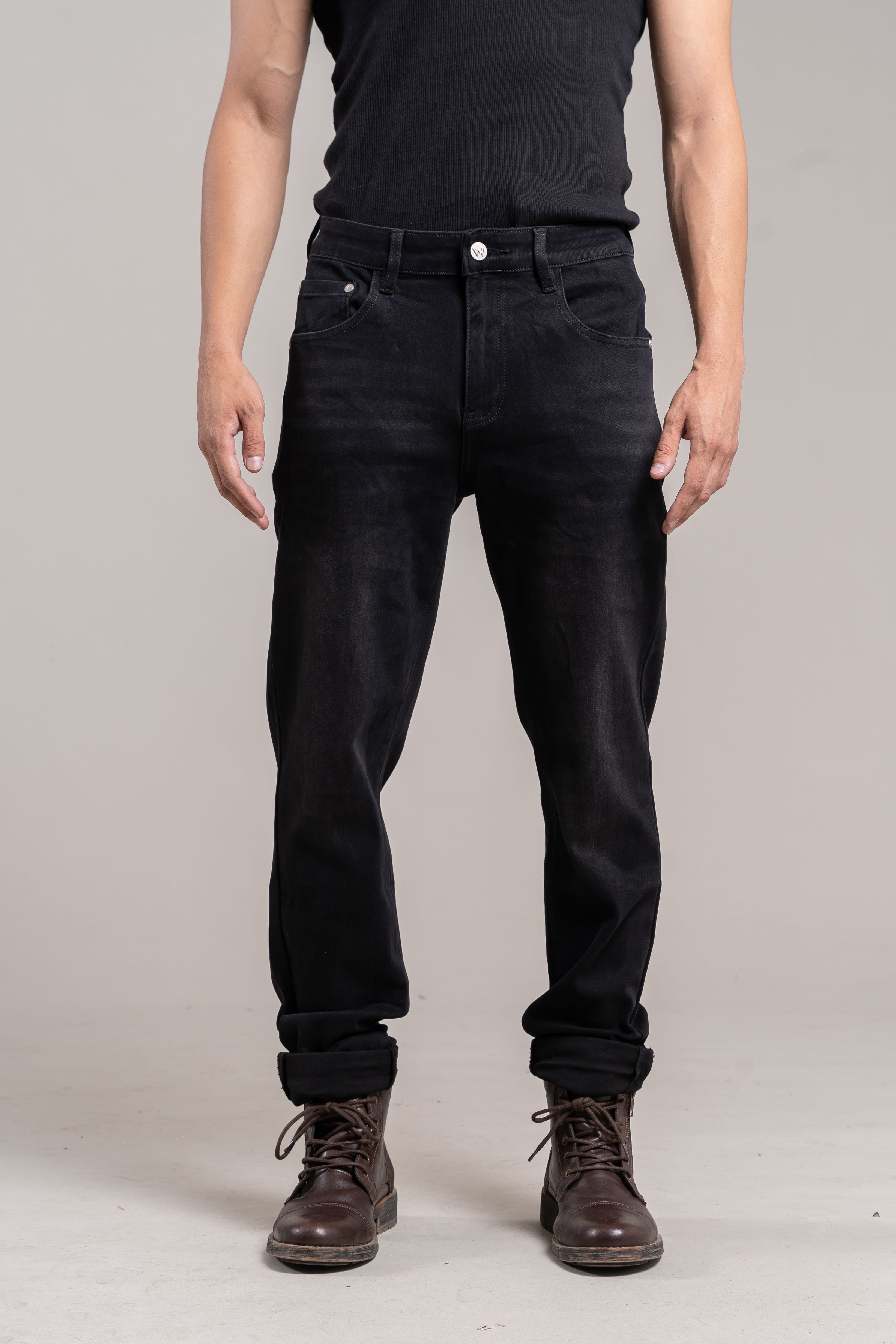 41  Jeans Slim fit Black Importado