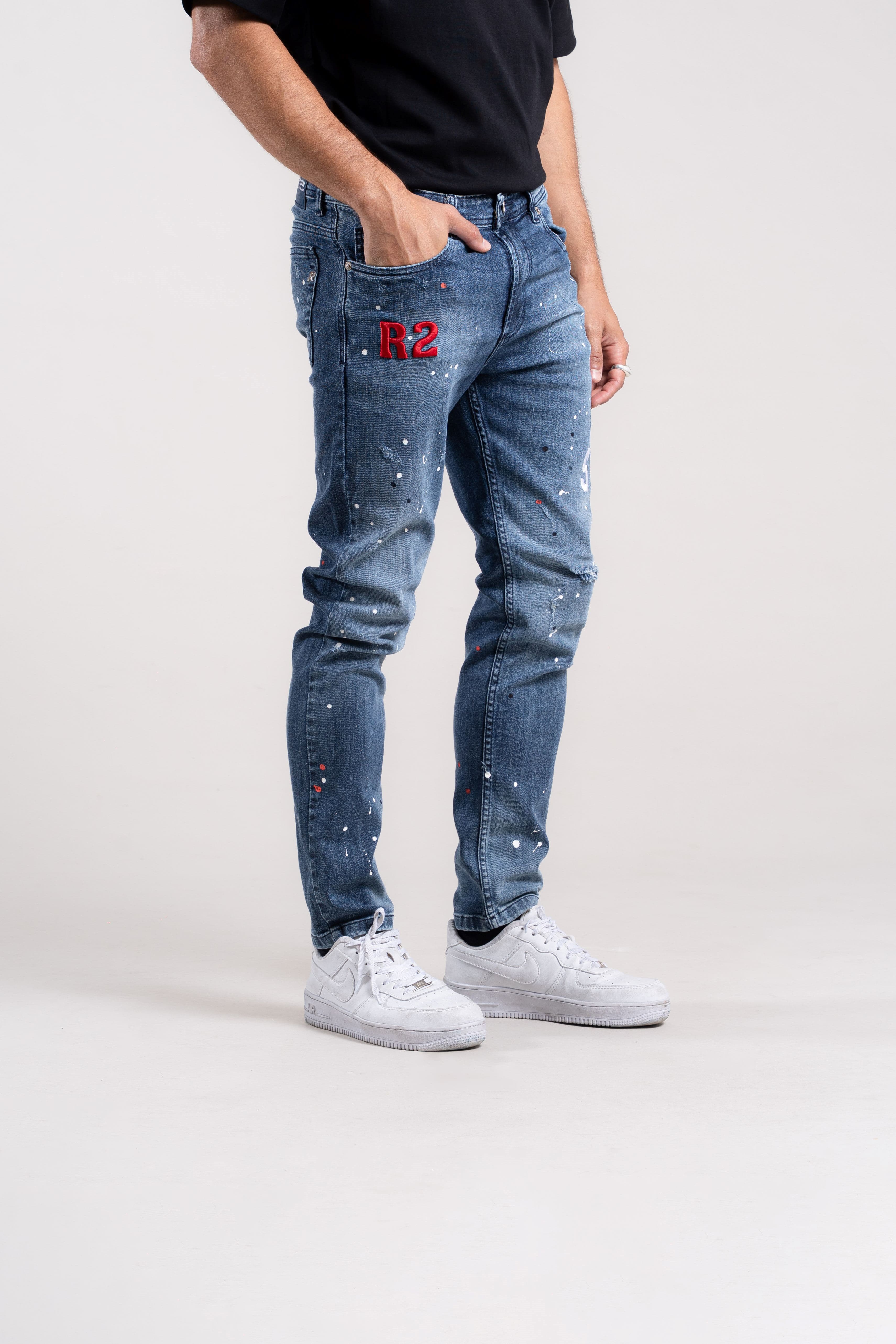 393C JEANS SPACE-DRIP R 
